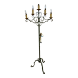 Wrought iron floor lamp 1960