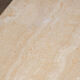 Table basse design vintage travertin