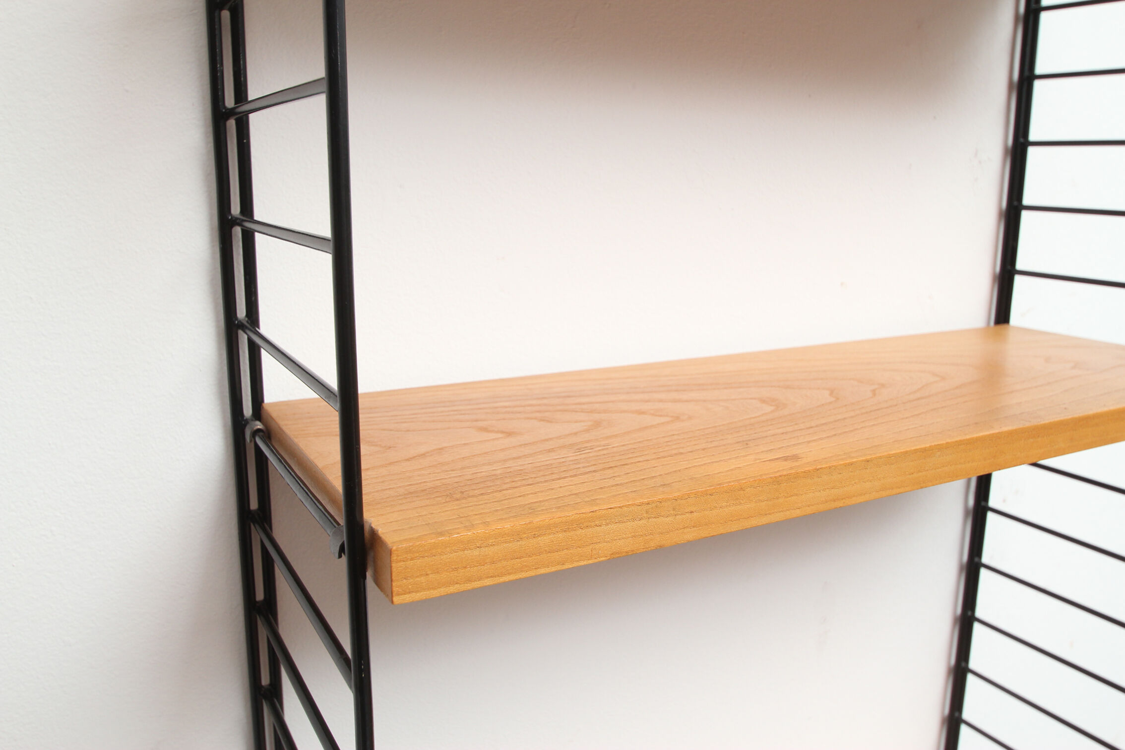 1960s wall unit in ash, Nisse Strinning for String