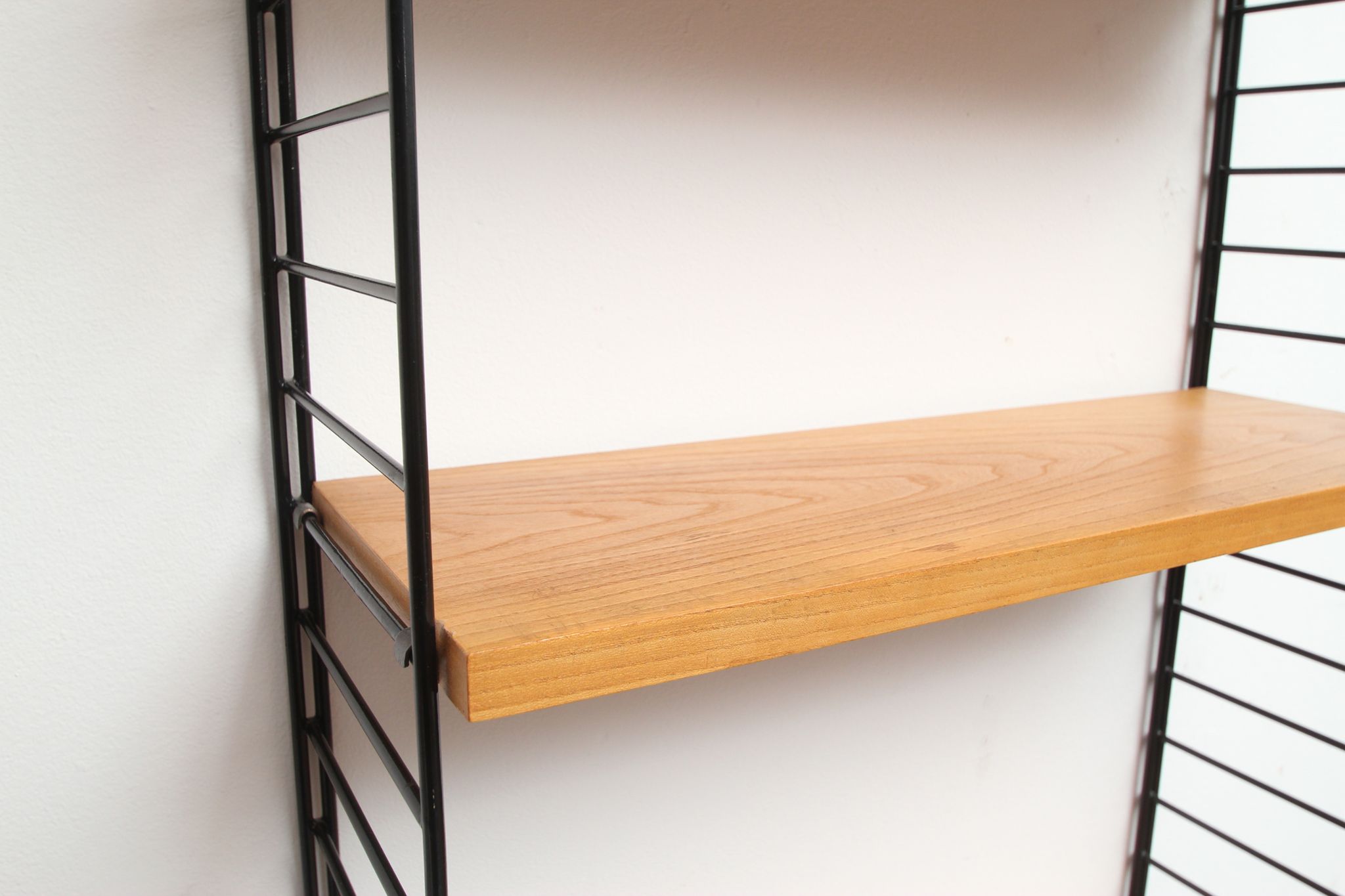 1960s wall unit in ash, Nisse Strinning for String