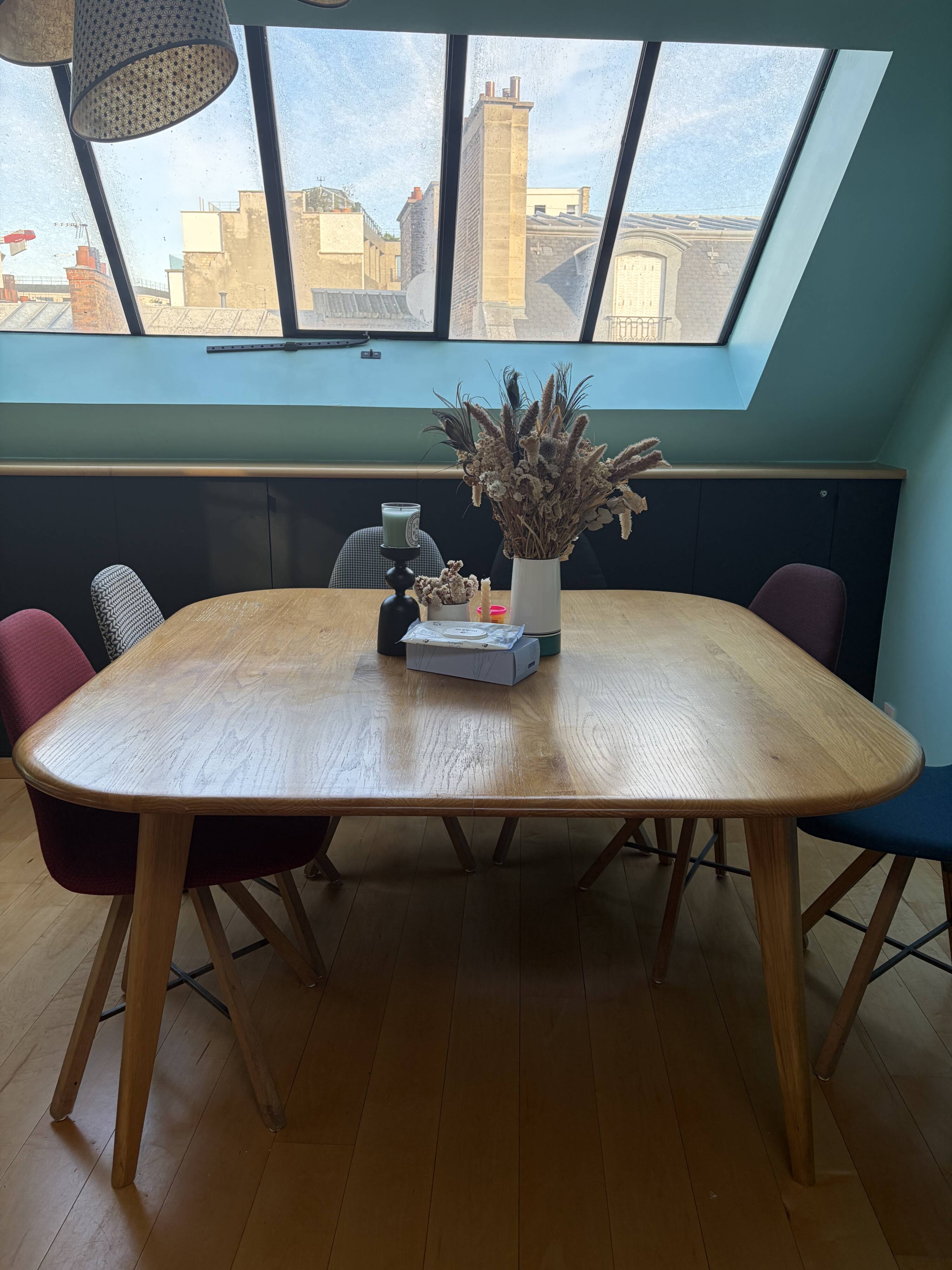 Oak dining table - From Caravane