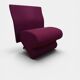 Vintage and designer armchair