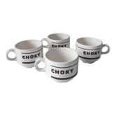 Lot de tasses Choky