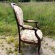 Fauteuil de style Louis XV