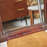 Rattan mirror 52 x 48 cm