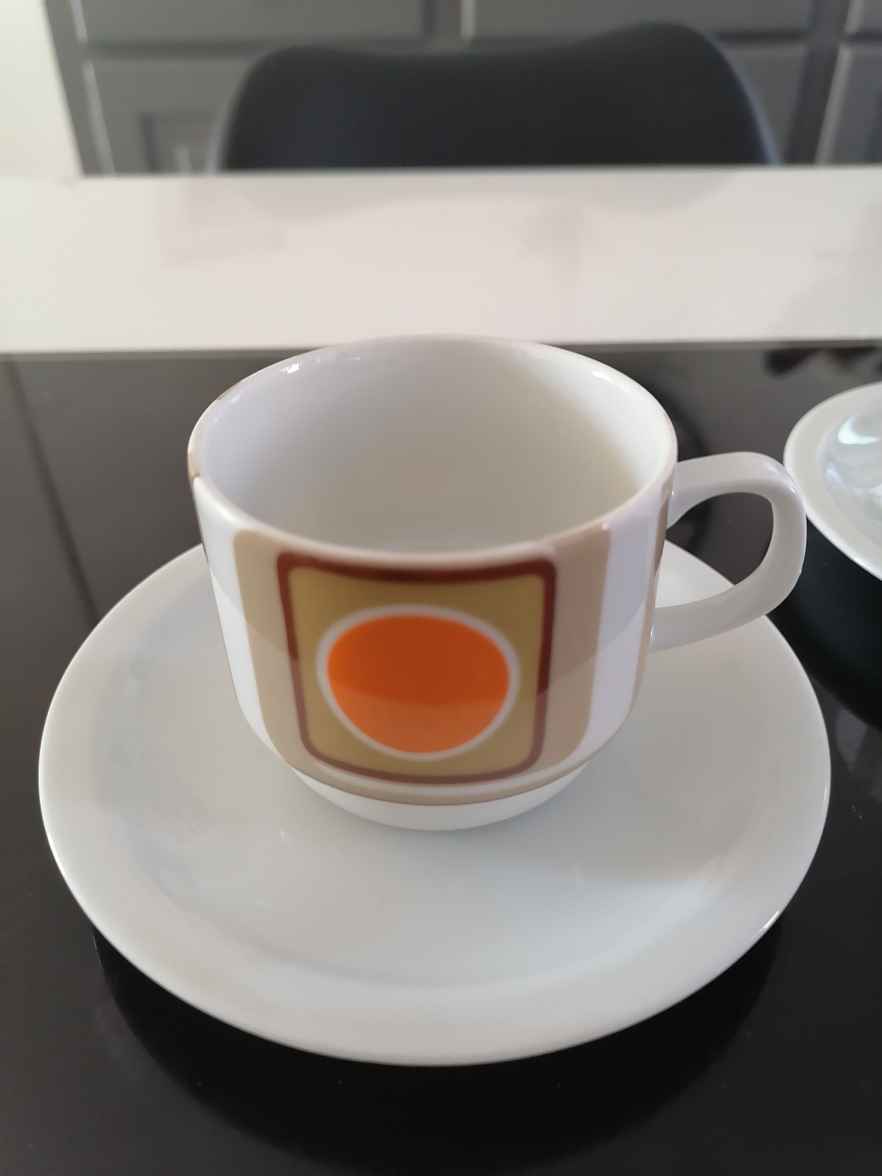 Bareuther porcelain coffee set 14 pieces 1970 waldsassen
