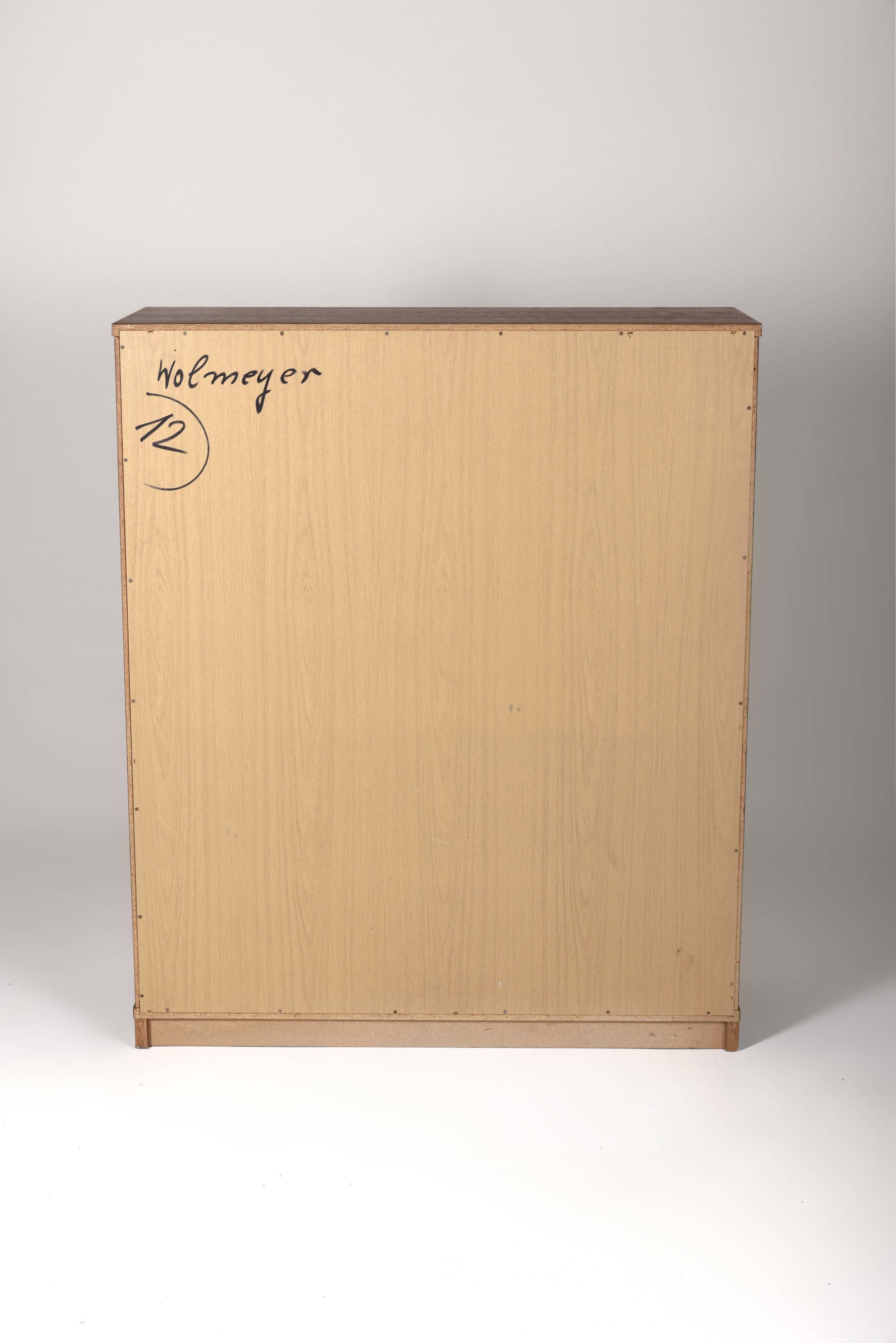 High oak sideboard by Gerhard Bartels, 1970s