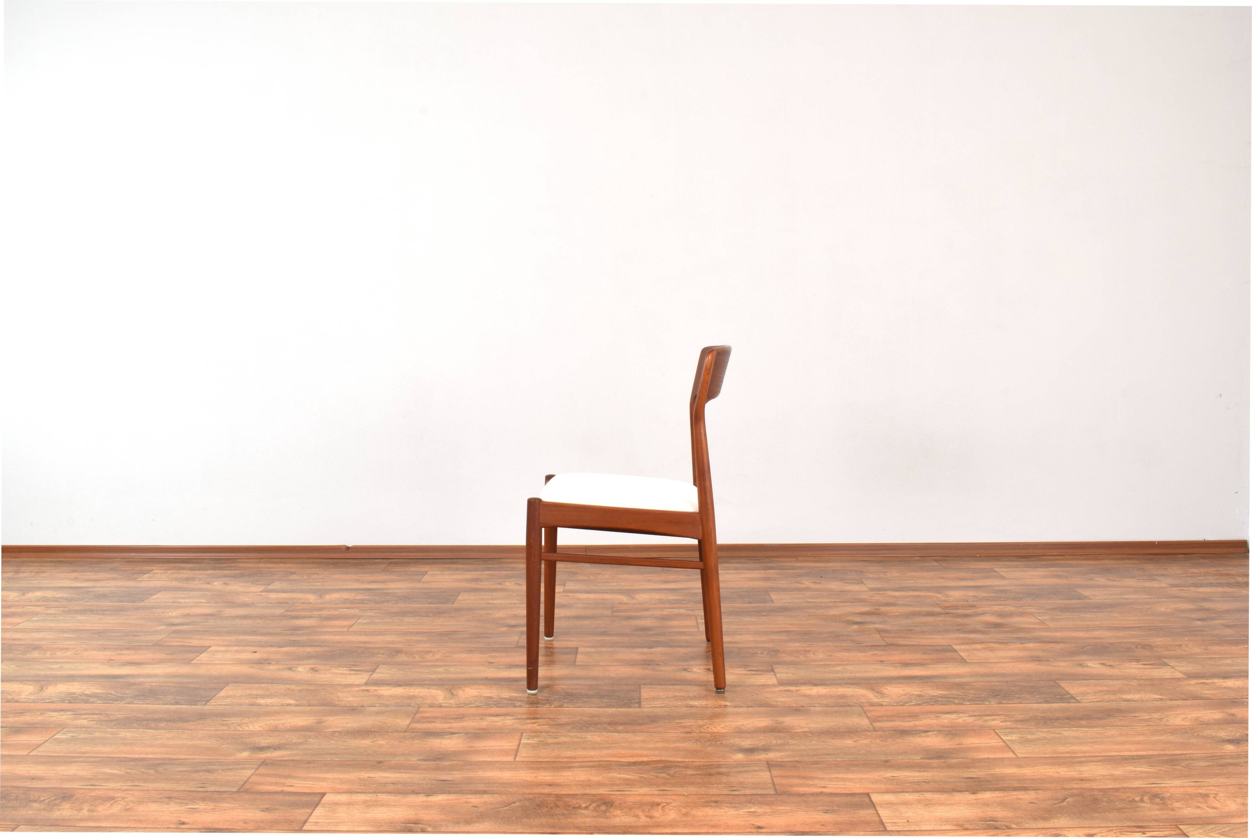 Danish Teak Dining Chairs by Henning Kjærnulf for Korup Stolefabrik, 1960s, Set of 4