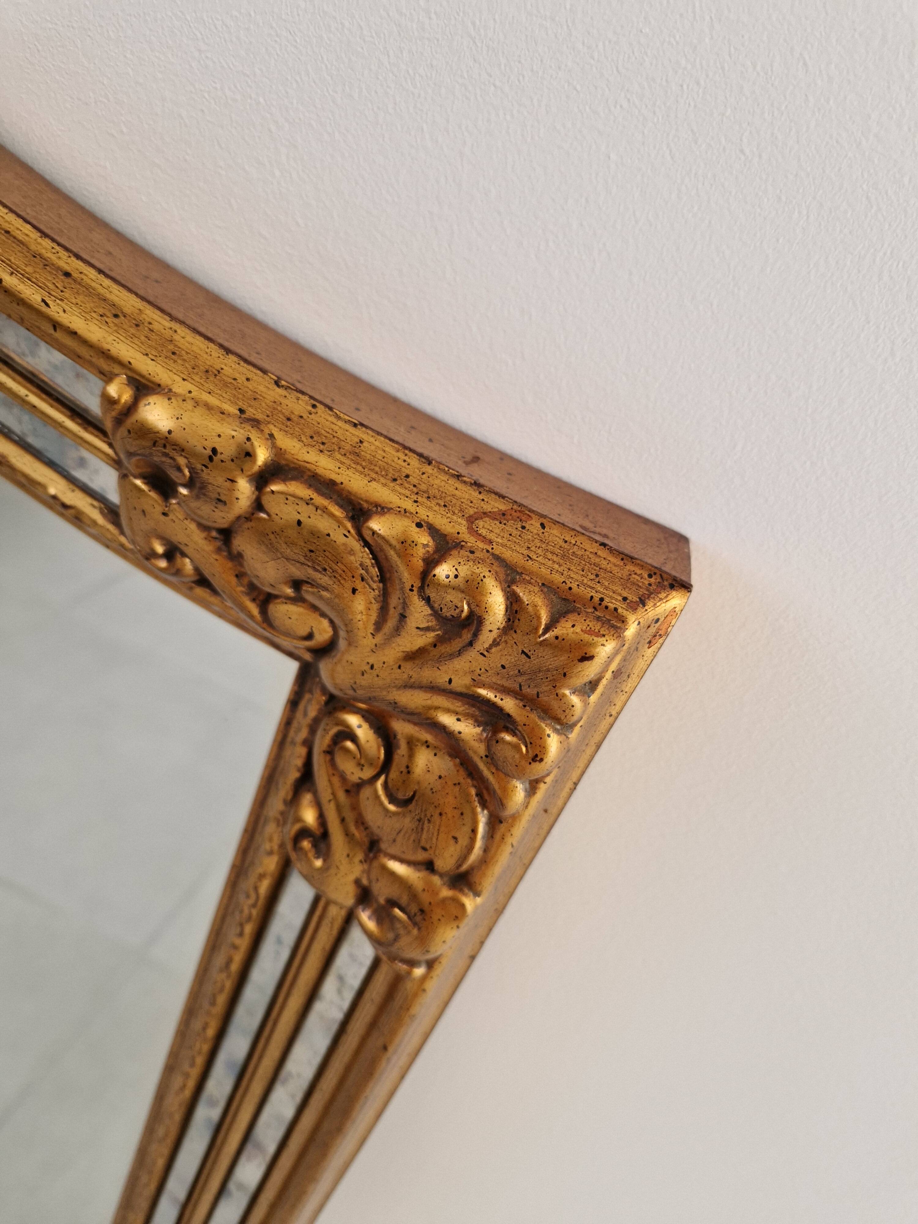 Antique Golden Mirror Deknut Baroque Style