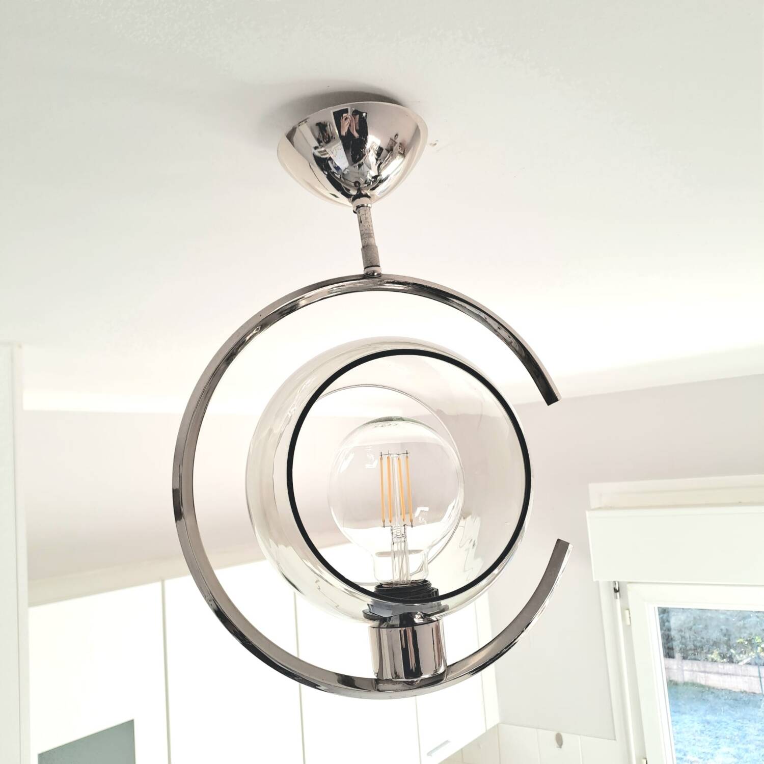 Vintage Space Age pendant light