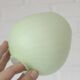 Vintage Elegant Pendant Lamp, Shabby Chic White Chandelier, Mint Green