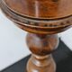 Vintage turned wood floor lamp