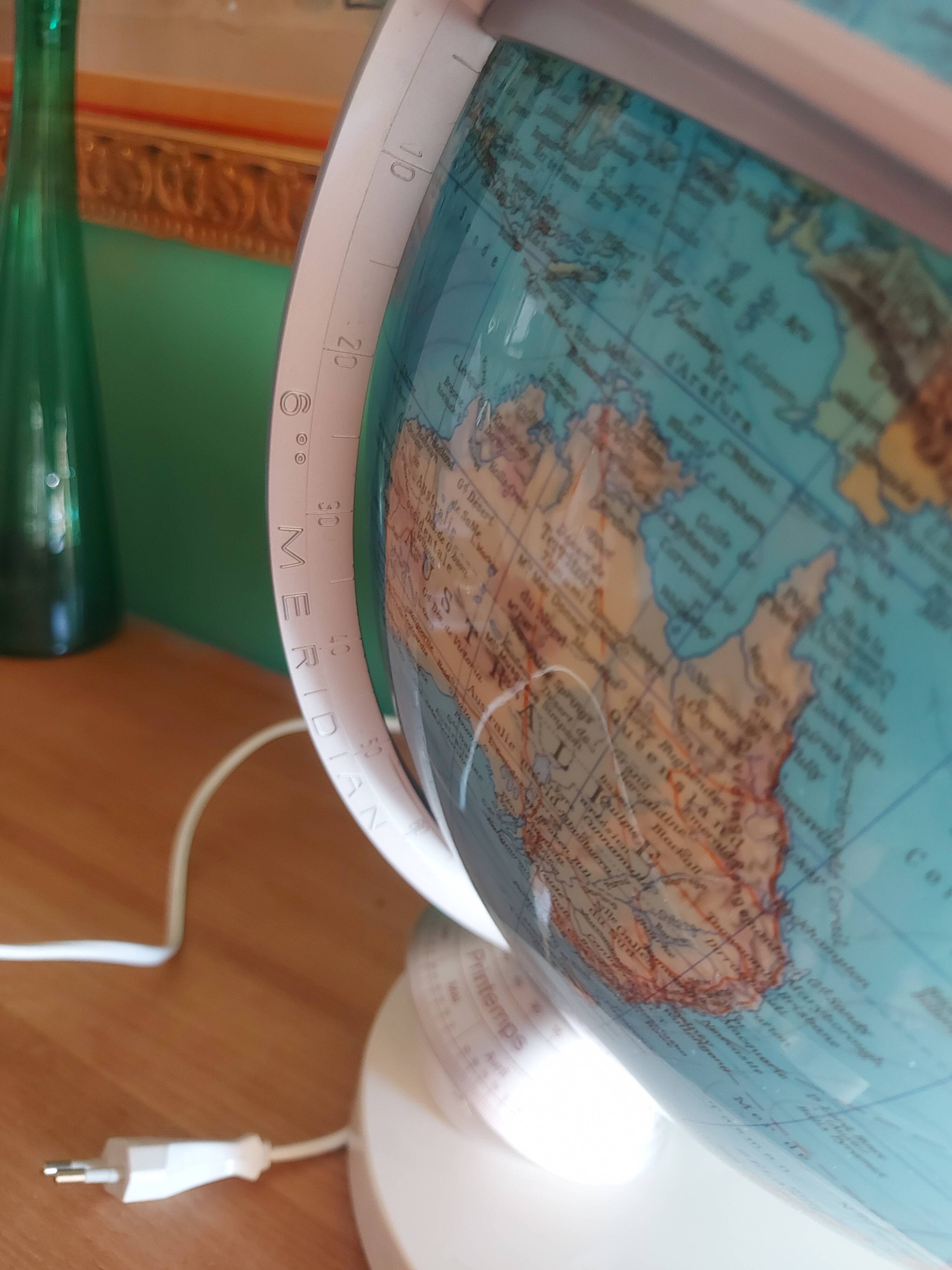 Luminous globe Columbus70'S , Columbus Verlag , Paul Oestergaard