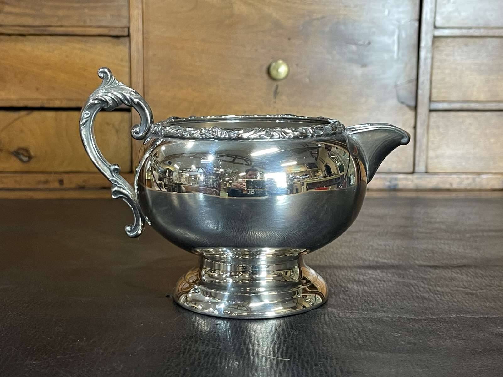 Canadian silver-plated milk jug - 1950s