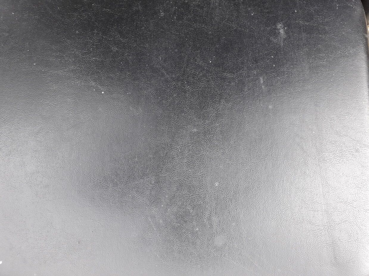 Black office chair 1970