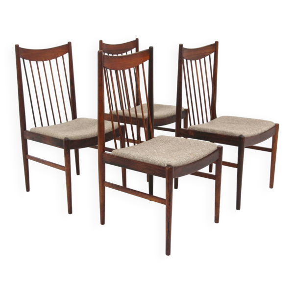 Set de 4 chaises scandinave ''Model 422'', Arne Vodder, Sibast Furniture, Danemark, 1960