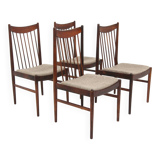 Set of 4 Scandinavian chairs "Model 422", Arne Vodder, Sibast Furniture, Denmark, 1960