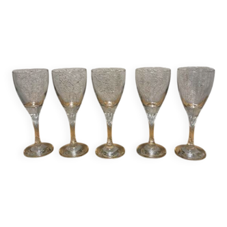 Vintage wine glasses