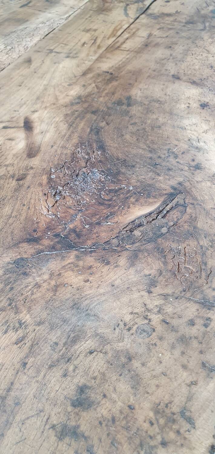 Antique farmhouse table
