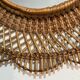 1960s Rattan Mirror France
