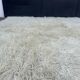 Large Scandinavian Rya rug wool from the 1960s.