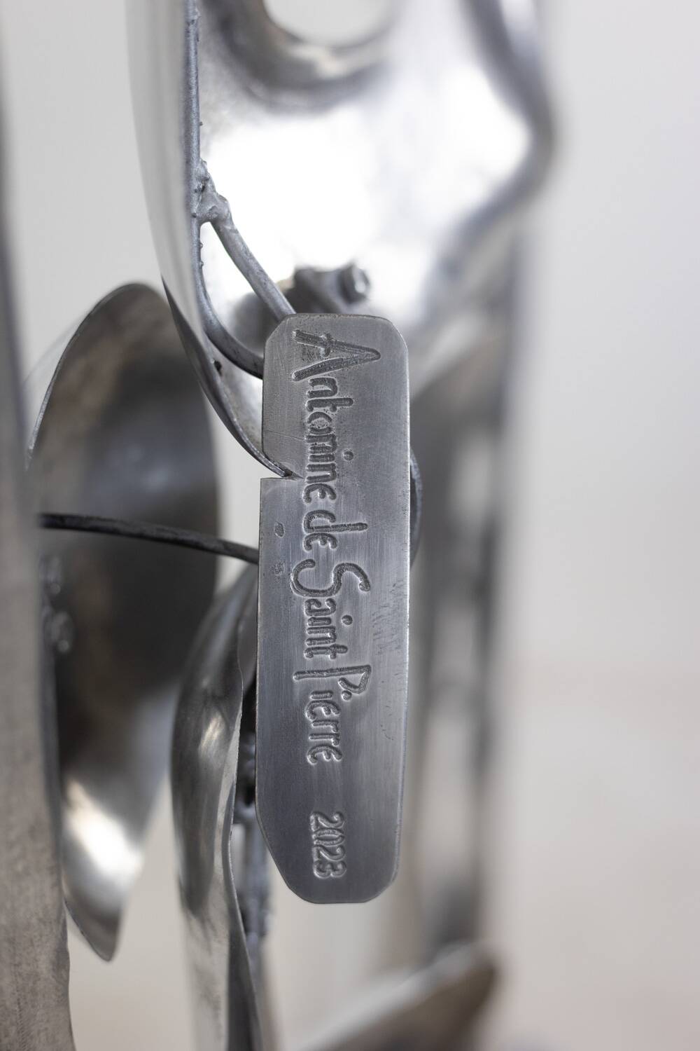 Antonine de Saint Pierre. Abstract sculpture. Contemporary work.