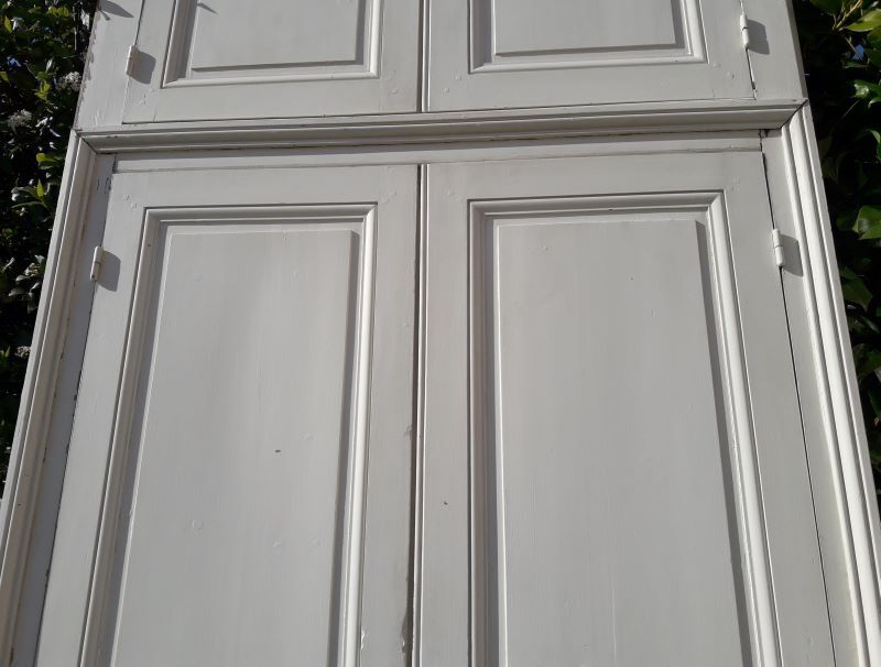 Boiserie haussmannienne placard 4 portes 3,12x1,43m XIX°