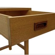Vintage compact Sideboard Lowboard TV Furniture in Oak 70s Design