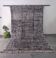 Large Black and Cream Beni Ourain Style Wool Rug 300x200cm