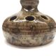 Vase en grès pyrité zoomorphe