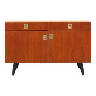 Teak cabinet, Danish design, 1970s, production: Denmark