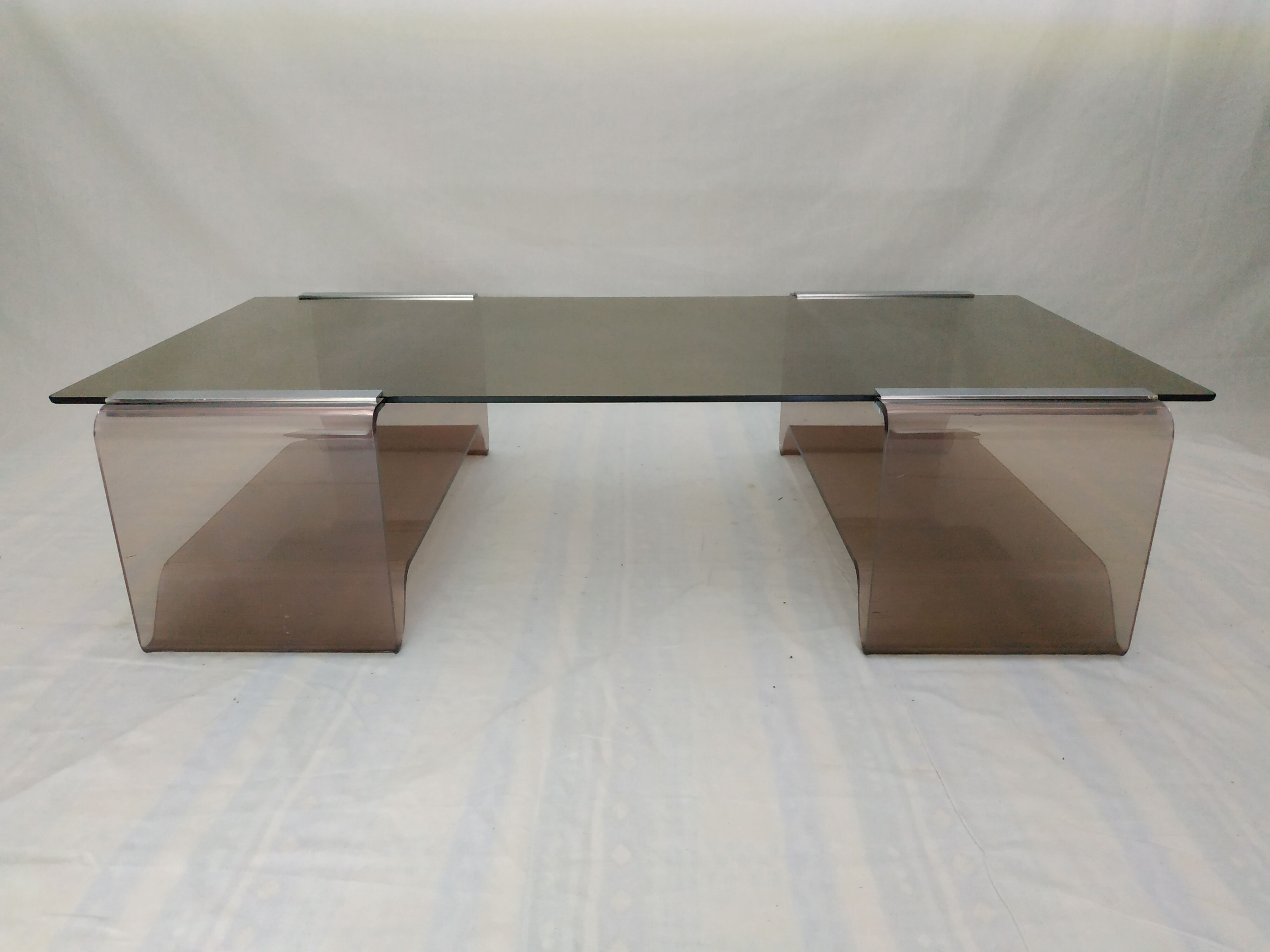 Vintage coffee table by Michel Dumas years 70