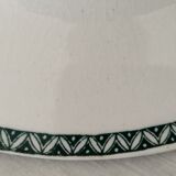 Plate foot shower porcelain opaque iron earth gien model annam