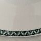 Plate foot shower porcelain opaque iron earth gien model annam