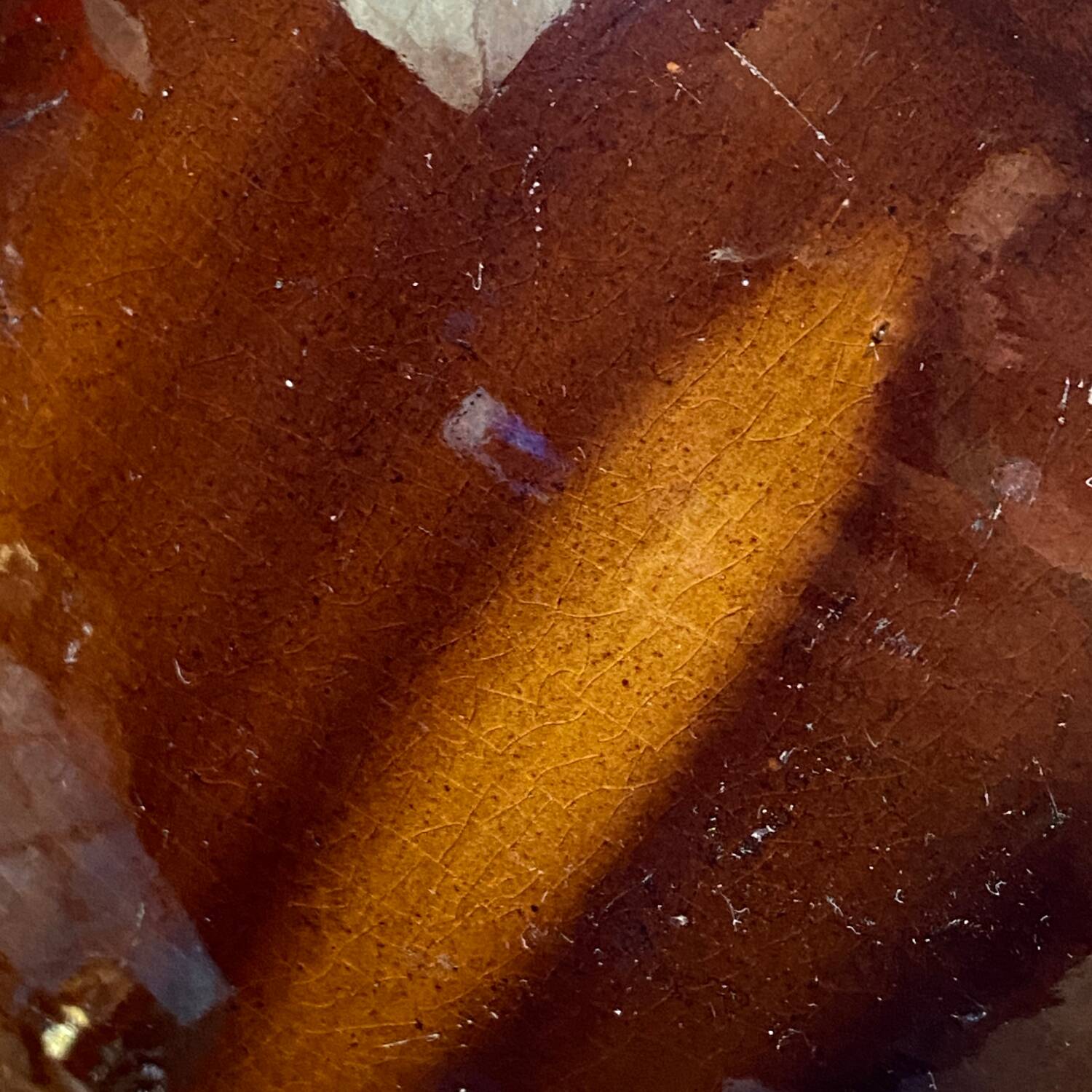 Art Deco Terracotta Spherical Vase by Albert Hellies