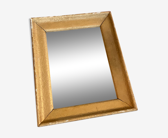 Miroir cadre doré 30x24cm