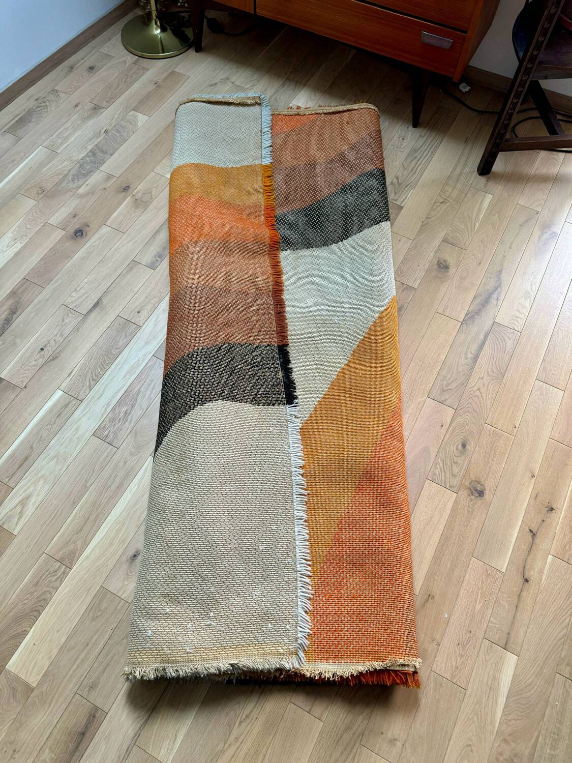 Vintage Space Age Rug Panton / 70s Style