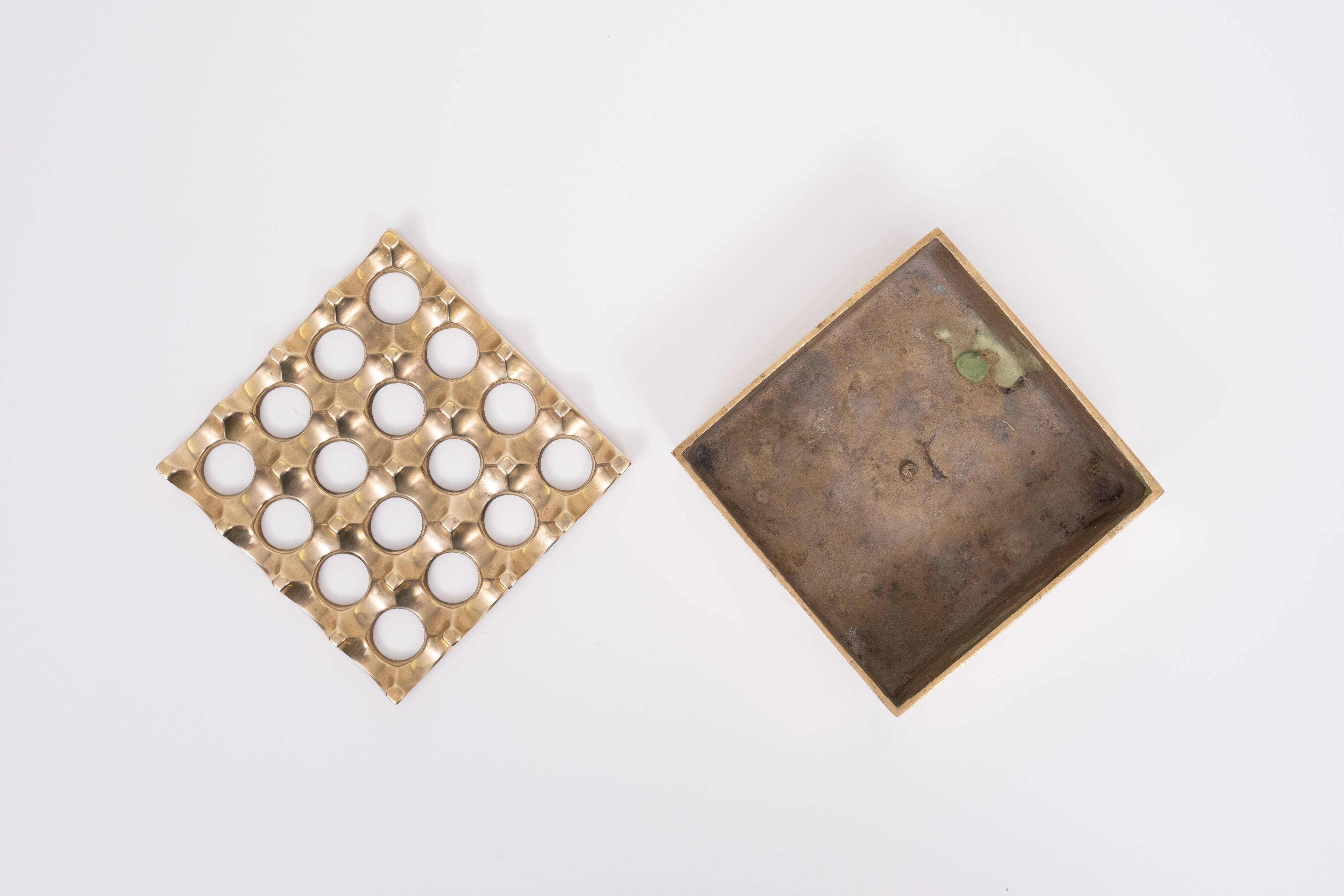 Holger Bäckström & Bo Ljungberg - Cendrier Ultima 15 Ashtra design géométrique