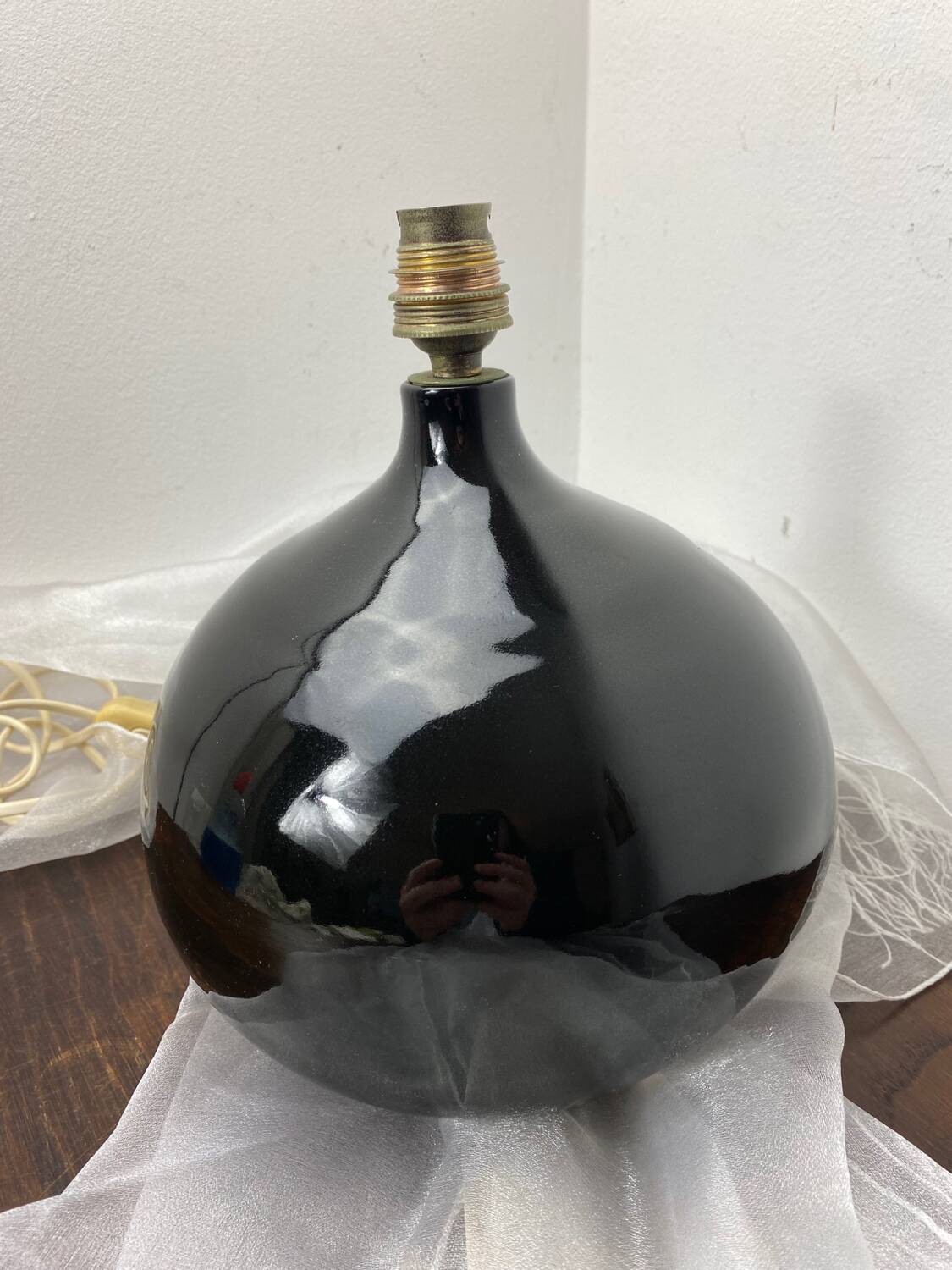 Vintage ceramic lamp base