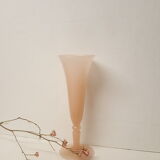 Pink opaline soliflore vase from Venice