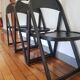 Lot of 3 folding chairs tunaet b751
