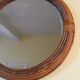Vintage round mirror 41cm