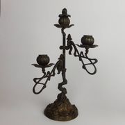 Paire de chandeliers Art Nouveau