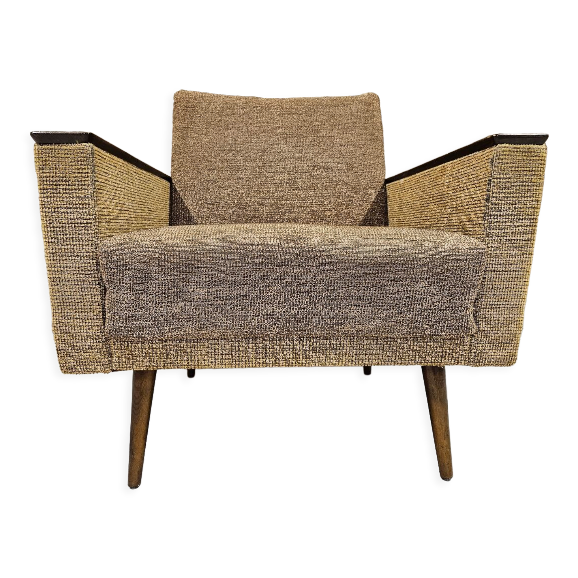 Compass feet armchair 1970s