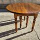 Table louis philippe 8 pieds avec 8 allonges