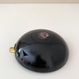 Enameled ashtray, vintage enamel bowl, mid century bar accessories.