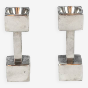 Astrid Fog for Just Denmark. Pair of candlesticks. 1960s.