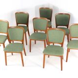 Set of 8 Koefoed Hornslet chairs 'Gamborg'