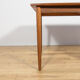 Mid-century walnut freestanding desk from Rosengren Hansen, Denmark, 1960s