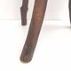 Brutalist coffee table free-form wood